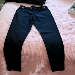 Black pants size small, brand maze